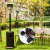 Patio Heater Parts Wheel Patio Heater Parts for Outdoor Heating Cooking Propane Patio Heater Parts