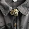 Bolo Tie for Male Skull Bolo Tie Necktie Collar Pendant Western Necklace for Teens Cowboy Rodeos Neckwear