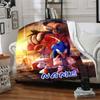Custom 1pc Sonic Adventure: Through Time Blanket, Soft And Comfortable Blanket, Casual Warm, Camping Travel Blanket, Birthday Gift Q912179
