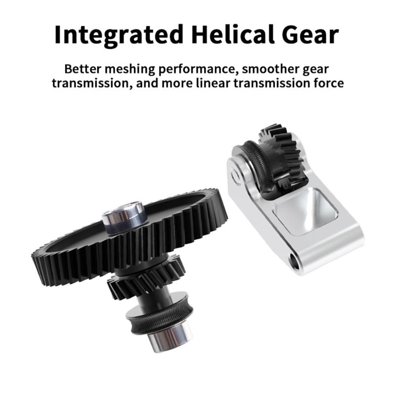 Upgraded V1.2 Precise Extruder Gear Set Nanocoated Precise and High Hardness For Lab X1 3D Printer Extrusion Gear