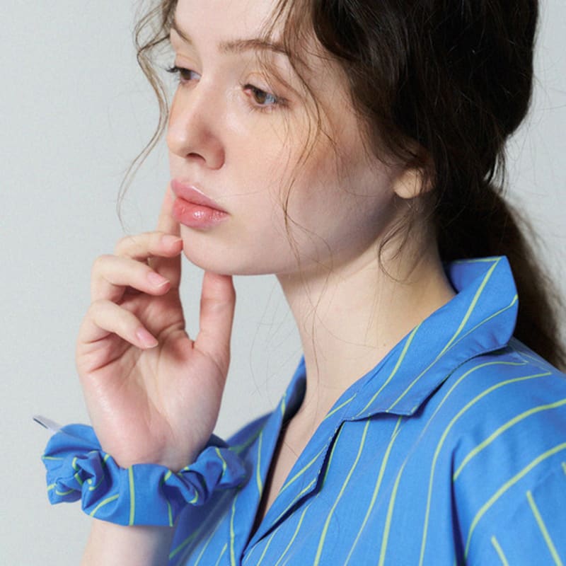 OFFHOUR Mini Stripe Scrunchie 14 Colors