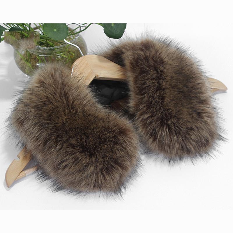 Límec Liščí kožešina Šála Zimní Luxusní Nadýchaná Šála Udržuje Krk v Teple Ženy Muži Huňaté Čtvercové Šály Doplňky ke Kabátu