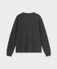 MUSINSA STANDARD Waffle Henley Neck Long Sleeve T-Shirt [Dark Gray]