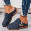 Plus Size Women's Fashion Casual Slides Comfortable and Breathable Women Shoes