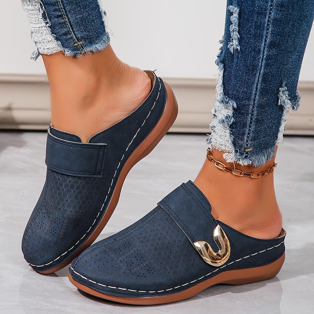 Plus Size Women's Fashion Casual Slides Comfortable and Breathable Women Shoes