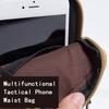 High-capacity Single/Double Layer Waist Fanny Pack Fanny Waist Pack Mobile Phone Bags Belt Bag