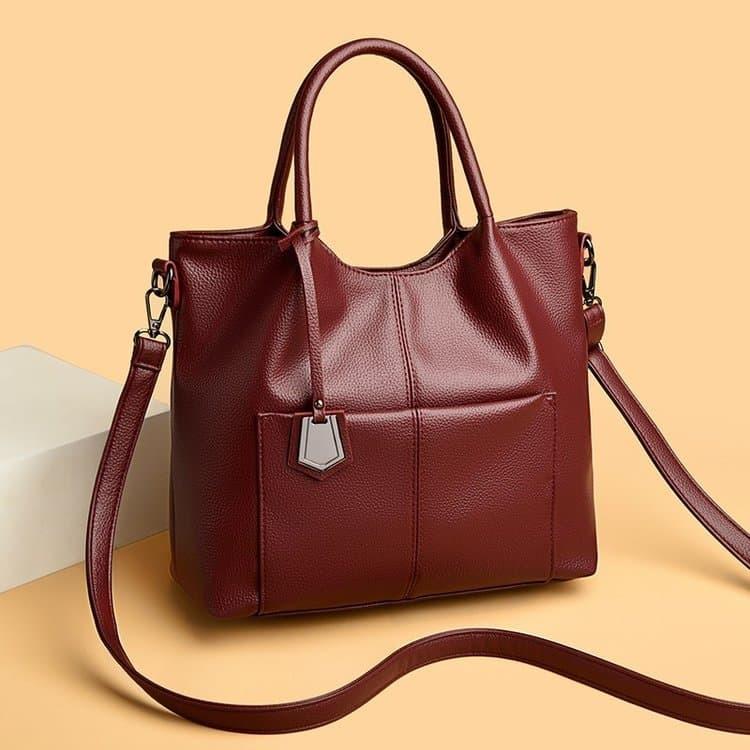 Lychee Pattern Large Capacity Tote Bag Women's Shoulder Messenger Bag