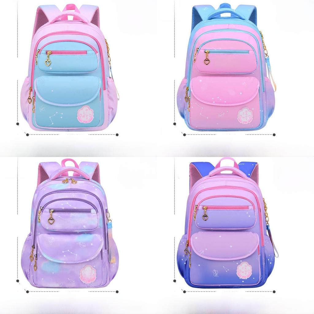Kinder-Nylon-Schulrucksack mit atmungsaktivem Design für Grundschüler