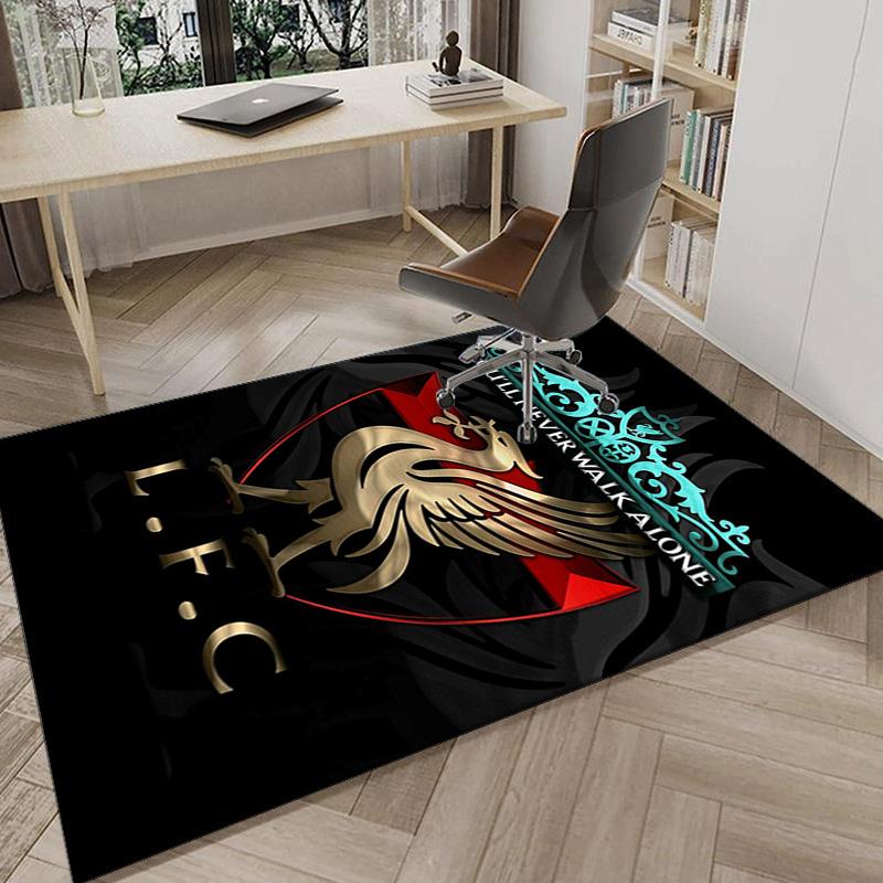 Liverpool Football Club  Area Rug for Office, Chair Rug, Decorative Carpet Livingroom Mat, Large Size Fan gifts Christmas gifts