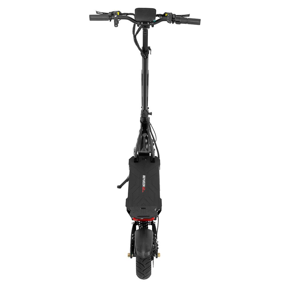 Electric Scooter Boyueda G2 10" Tire 1600W Peak Motor Hydraulic Disc Brake 52V 19Ah NFC Unlock Max Range 60Km LCD Display Black