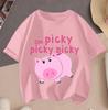 2026 Toy Story Cartoon Hot Sale 2D Print Casual Summer Short Sleeve Tops For Teenagers Boys Girls