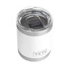 YETI Rambler 10 Lowball, Vacuum Insulated, Stainless Steel, with MagSlider Lid, White