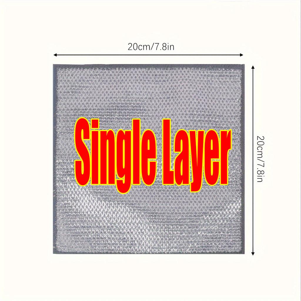 20/5pcs Reusable Wire Dishwashing Rags - Non-Scratch Multi Purpose Cleaning Pads for Wet and Dry Dishcloths for Washing Dishes