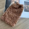 Women Vintage Warm Curly Furry Solid Color Leg Warmers Leg Covers Aesthetic Fuzzy Plush Boot Cuffs Socks for Winter Days