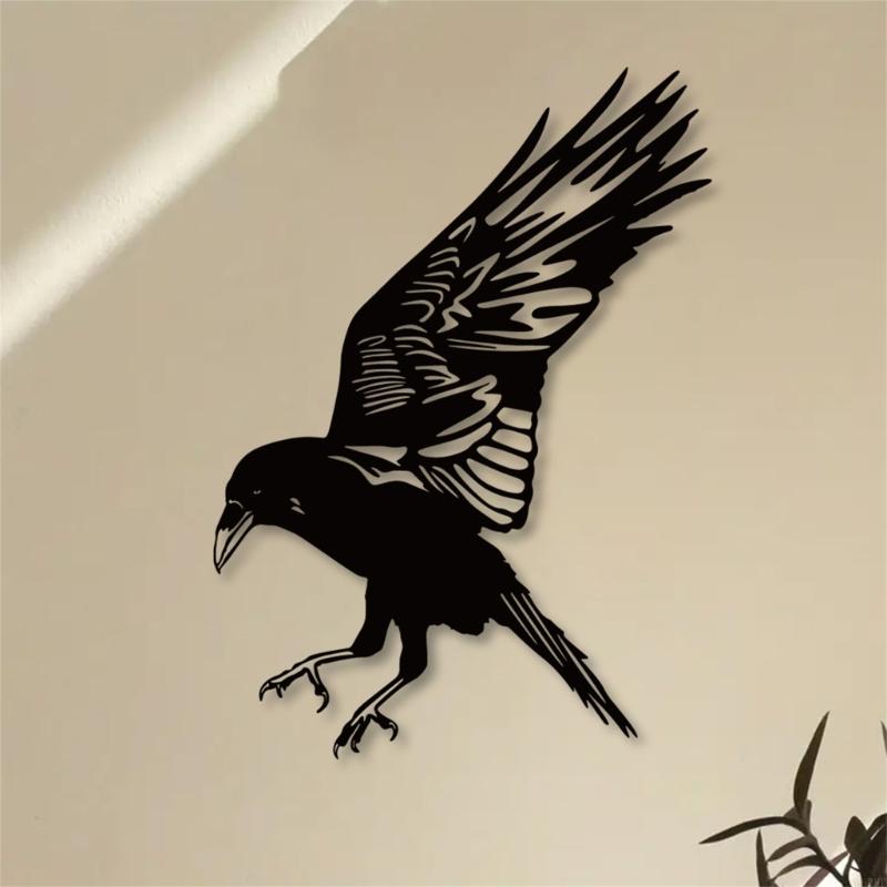 62KD Minimalists Metal Bird Wall Decorations Wall Arts Hangings Sculpture