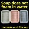 Double-layer Draining Soap Box, Non-drilling Bathroom Soap Box, Bathroom Storage Rack, Suction Cup, Double-layer Soap Rack