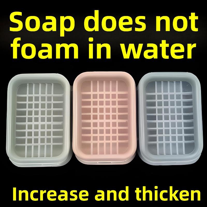 Double-layer Draining Soap Box, Non-drilling Bathroom Soap Box, Bathroom Storage Rack, Suction Cup, Double-layer Soap Rack