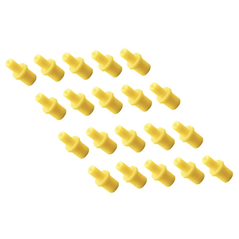20PCS Air Hollow Joint Part Rubber Ciss Inkjet Cartridge Cleaning Clean Tool Suitable For Laboratories, Maintenance Cleaning