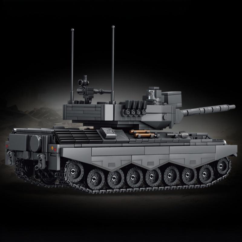 WW1 WW2 Military German Panther 1 Main Battle Tank SWAT Soldier Weapon Building Blocks Bricks Birthday Christmas Gifts for Childrens Boy Kids Adult