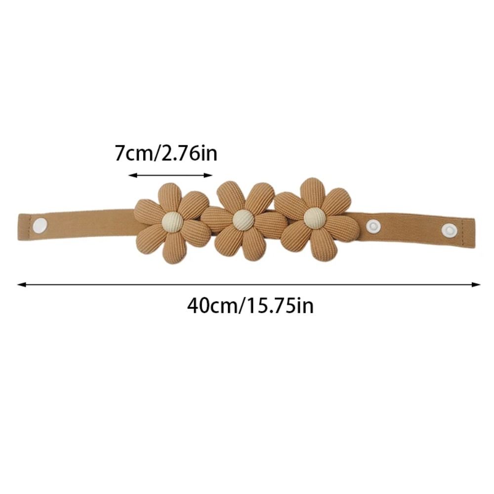 Flower Shape Curtain Tieback Elastic Band Curtain Rope Holders Window Curtain Buckles Home Decor