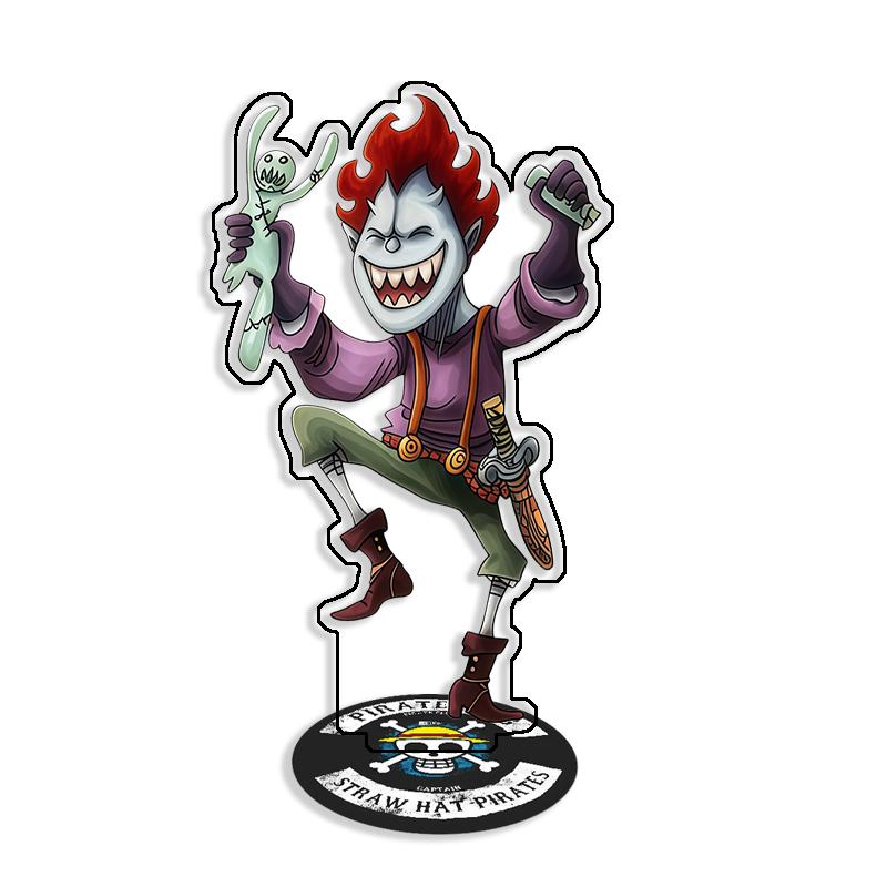 Standing Sign for OPCG OP Buggy Sabo Boa Hancock Smoker Self Made Cartoon Anime Game Desktop Decoration Toy Fans Gift 15cm