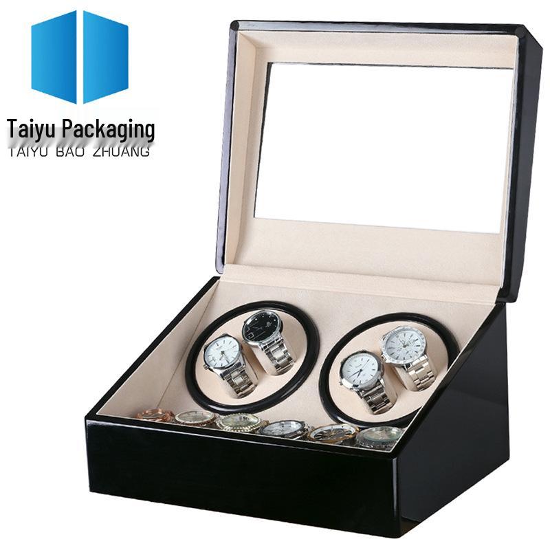 Painted Shaker Automatic Watch Winder and Storage Box for 10 Watches