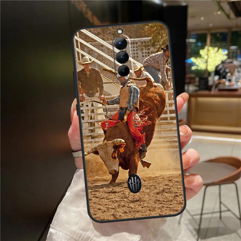 Extreme Sport Rodeo Cowboy Lasso Case For Red Magic 9 8S 8 Pro Plus Cover For ZTE Nubia Red Magic 6S 7S 6 7 Pro 6R 5S 5G