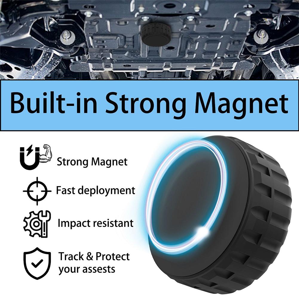 For Apple Airtag Magnetic Suction Case Holder Waterproof GPS Tracker Holder Tracking of Car Bike Truck Motorcycle