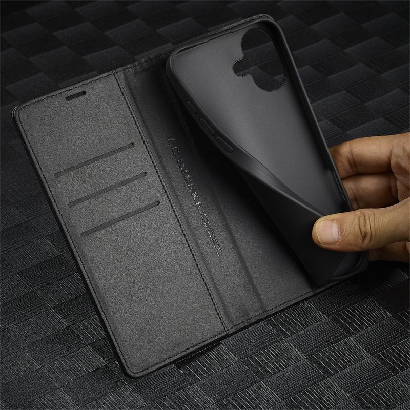 Etui A52S A51 Carbon Fiber Magnetic Flip Case for Samsung Galaxy A52s 5G A51 A515F A71 A72 A12 A32 A22 Soft Leather Wallet Funda