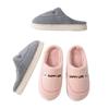 Cotton slippers non-slip indoor thickened bottom plush warm couple household winter cotton slippers