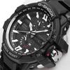 Casio Seria MASTER OF G-AIR Ceas Inteligent Rezistent la Apă și Șocuri Luminos Mișcare cu Cuarț Curea de Rășină Ceas Japonez și Coreean pentru Bărbați GW-A1000D-1ADR