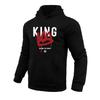 2025 Hot Sale King Print Hoodies All Season Daily Casual Sports Pullover Male Urban Fashion Hooded Sweatshirts Gym Fitness Tops
