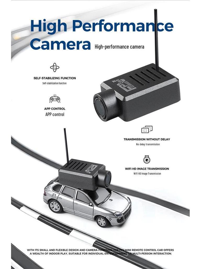 Weili 6401FPV Camera Car: WiFi Controlled Mini RC Car with Mobile App Operation