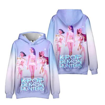 20 Colors KPop Demon Hunters Hoodies Men and Women Hip-hop Sports Pullover Sweatshirt