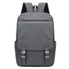 Trendy backpack Simple backpack Fashionable large-capacity schoolbag for junior high school and high school students