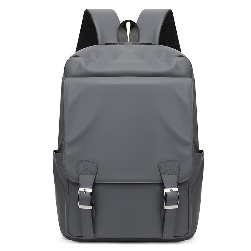 Trendy backpack Simple backpack Fashionable large-capacity schoolbag for junior high school and high school students