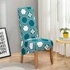Spandex Chair Cover Stretch XL Size Long Back Chair Covers Seat Covers with Back for Wedding Dining Room Chairs for Kitchen
