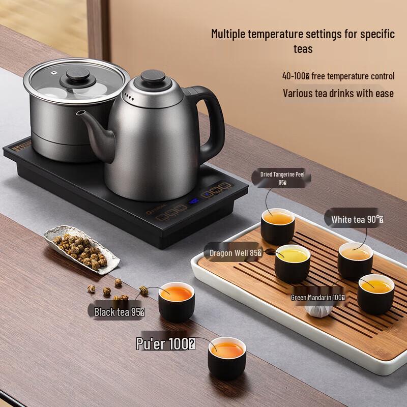 En droppe vatten ren titan elektrisk vattenkokare