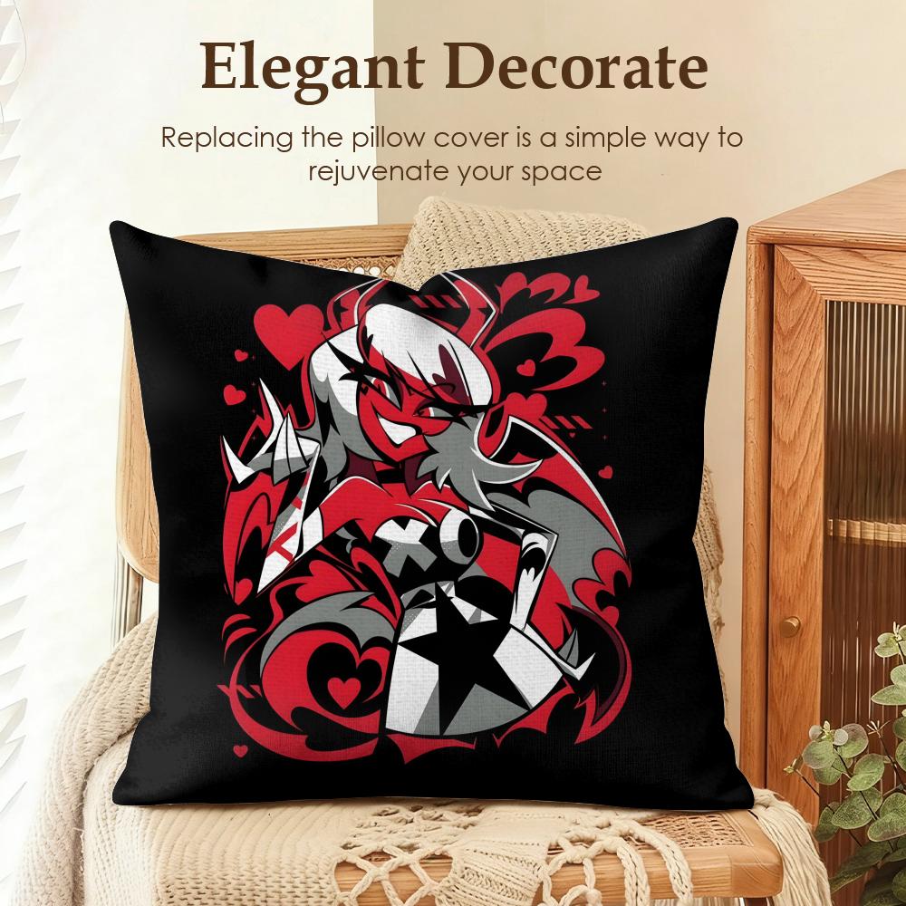 

HHazbins HHotels Cushion Cover Natural Linen Organic Fabric DoubleSided Printing Sofa Home Decor Gift Pillow Case 30x30cm