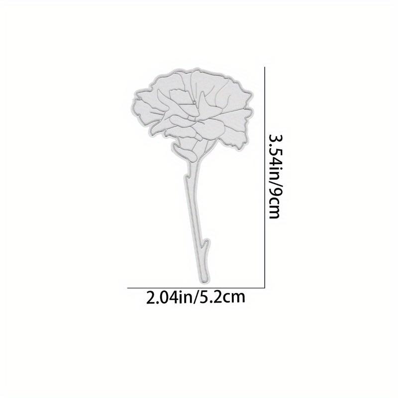Red Flower Metal Cut Dies Stencils for Scrapbooking Stamp/Photo Album Decorative Embossing DIY Paper Cards