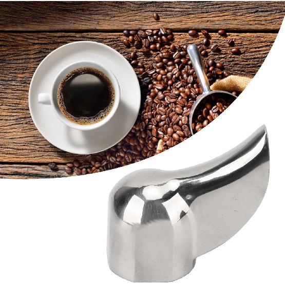 Single Spout, Single Spout Portafilter Suitable for 3/8 In NPTS Thread Espresso Machines, Convenient And Portable 304 Stainless Steel Single