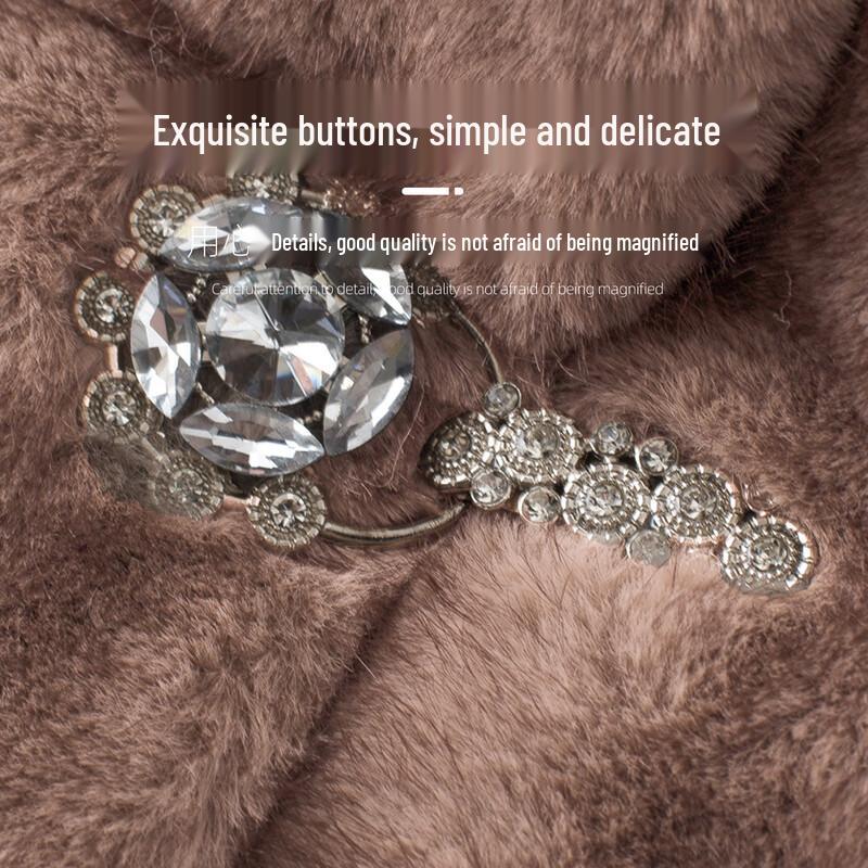 Women's Faux Fur Trim 90% Duck Down Winter Jacket