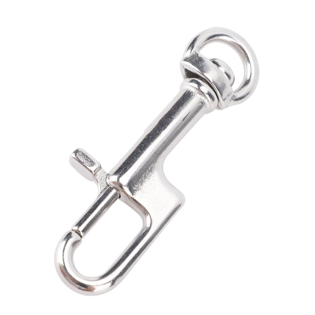 Eye Snap Hook 316 Stainless Steel Quick Release Single Ended Snap Clip for BCD Diving Equipment