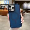 Transparent Magsafe Matte Phone Case For iPhone 16 15 14 13 12 11 Pro Max Plus Magnetic Shockproof Bumper Cover