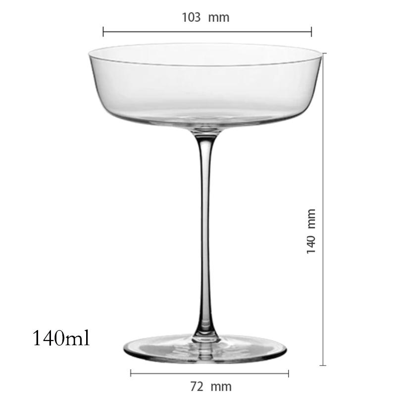1PCS Cocktail Glass Martini Glasses