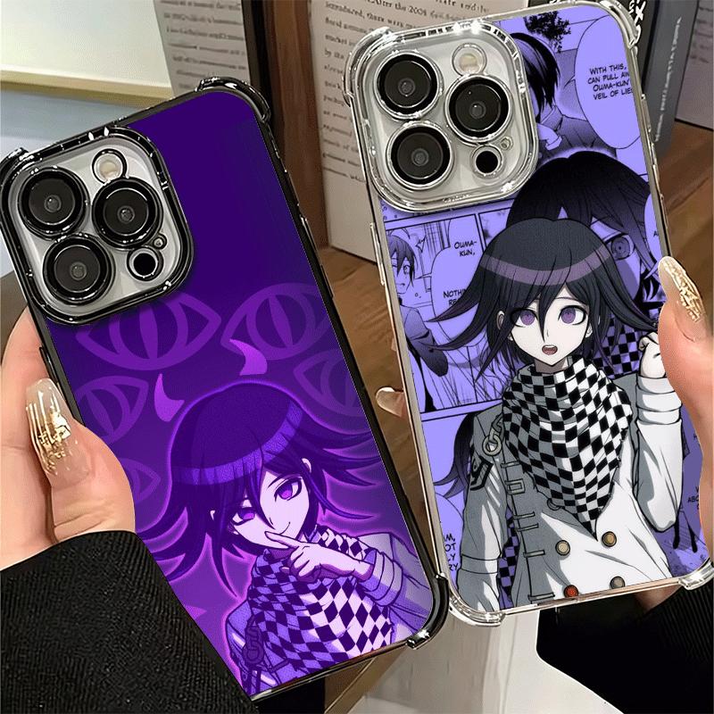 Anime D-Danganronpa Plating Phone Case For Xiaomi Poco X5 X6 X7 X8 Pro Max F8 Ultra F7 M8 M7 M5S Redmi 15C 15 14C 13C 13 X3 12C