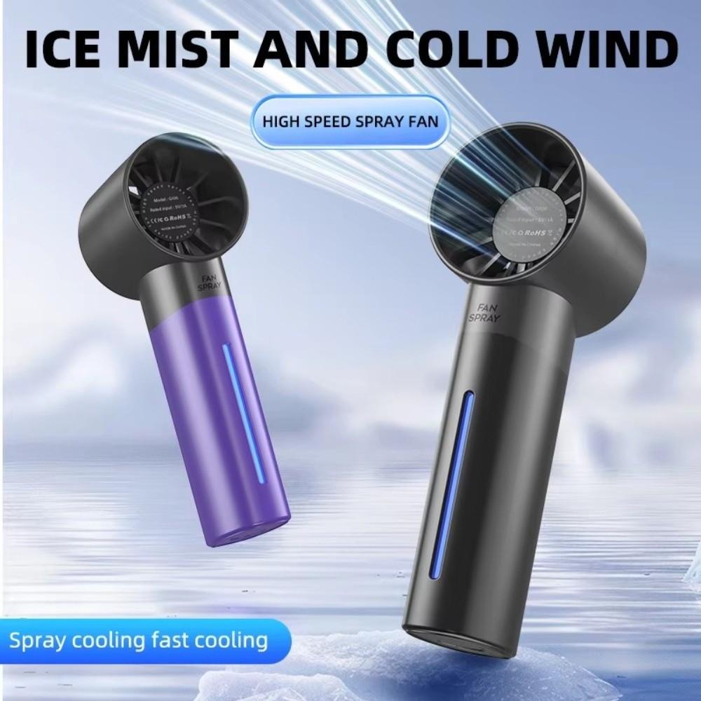 Water Replenishing Mini Fan Turbine Spray Air Cooler New Pocket Fan  Outdoor Camping