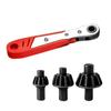 Multiple Angle Professional Ratcheting Socketing Wrenches Spanner With 36 Toothed Design For Narrow Space Mechanical Repairs