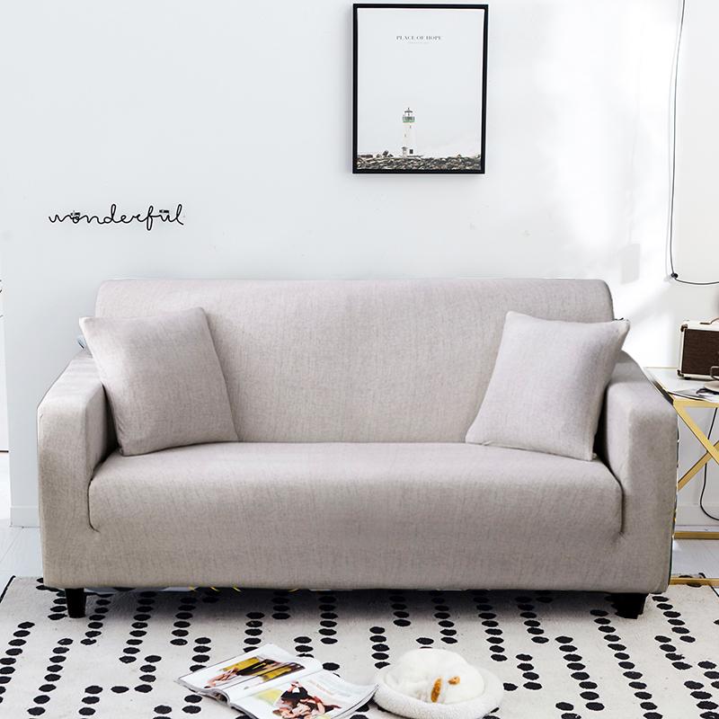 Stretch-Sofabezug, elastischer All-Inclusive-Sofabezug für Sofas in verschiedenen Formen, Loveseat-Stuhl, L-Stil, Sofabezug