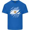 Torn Argentina Flag Argentinian Day Football Unisexs Light Cotton Tshirt